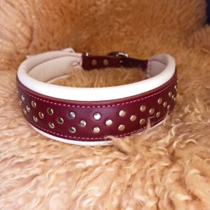 _nopea toimitus_mittatilaus kaulapanta_kaulapanta strasseilla_strassikaulapanta_ pehmustettu nahkapanta_kotimainen nahkapanta_suomessa tehdyt koiravarusteet_kotimainen koiran panta_kaulapannat toiveiden mukaan_laadukas koiran kaulapanta_kestävä koiran panta_käsin tehty koiran kaulapanta_kaulapanta isolle koiralle_leveä kaulapanta_